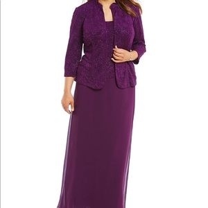 Beautiful Mother of the Bride 2-Piece Jacket Dress